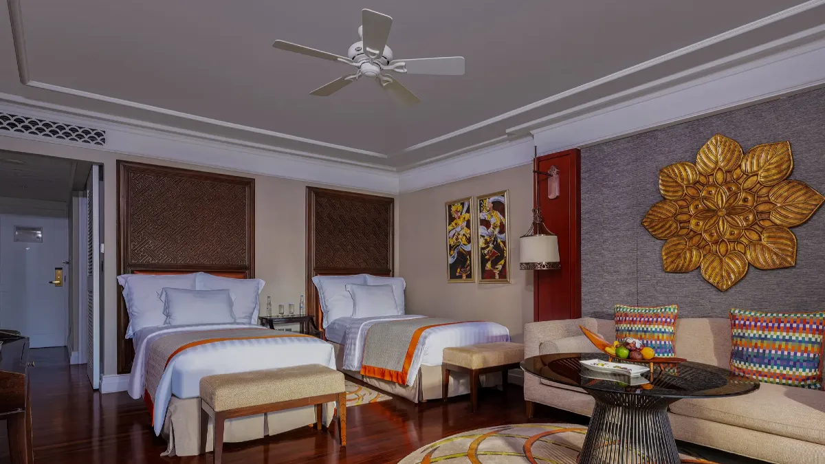 Kamar Klasik Pemandangan Taman