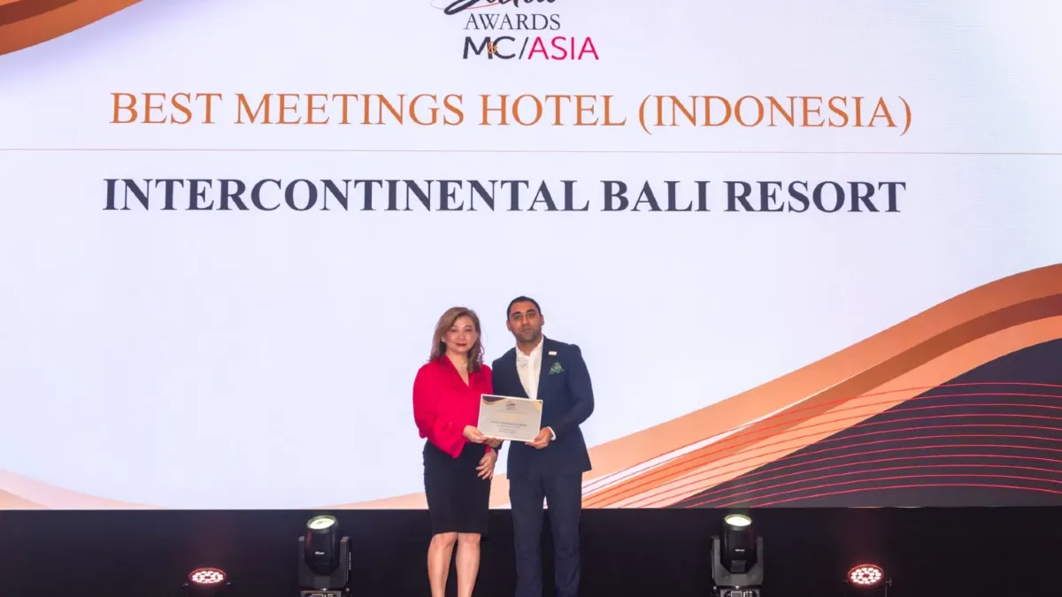 Best Meeting Hotel in Indonesia at M&C Asia Stella Awards 2025